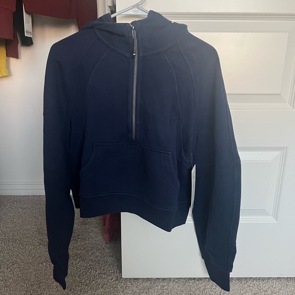 Lululemon SCUBA night sea oversized half zip HOODIE - Picture 2 of 5